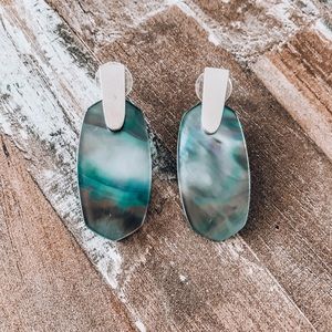 Aragon Silver Drop Earrings